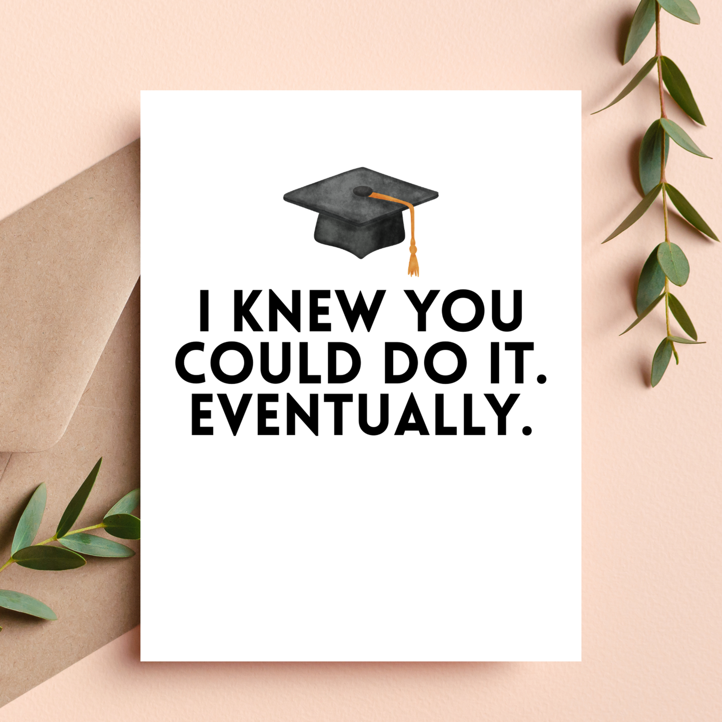 Funny Graduation Card