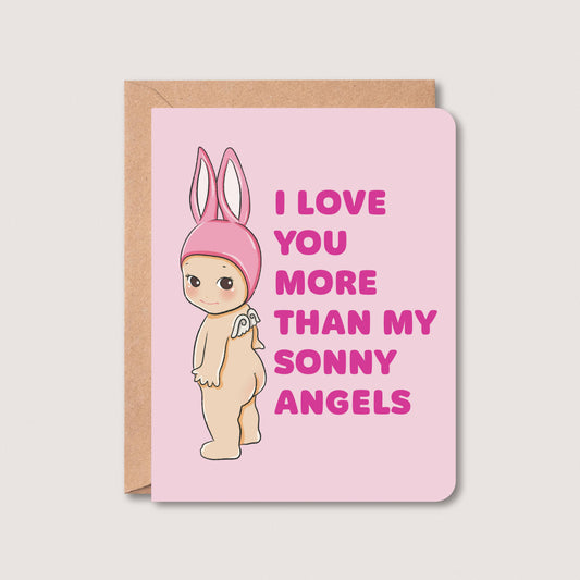 I Love You Angel Card
