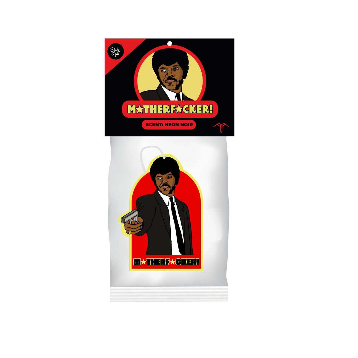 M*therf*cker! Funny 90s Action Movie Car Air Freshener