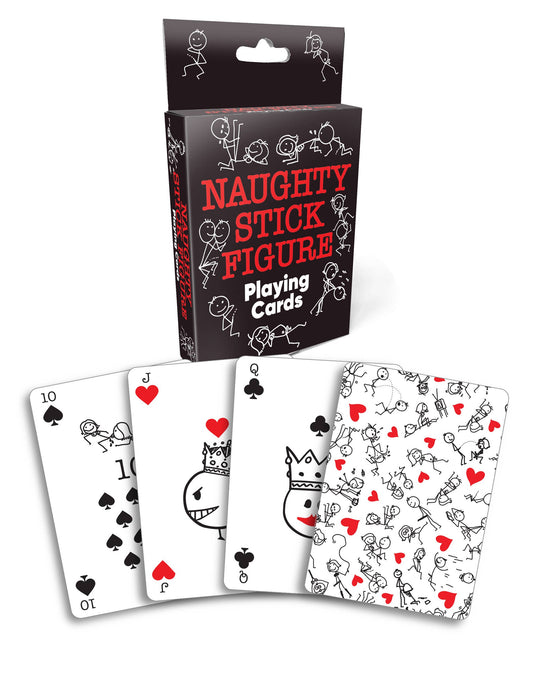 Naughty Stick Figure Playing Cards