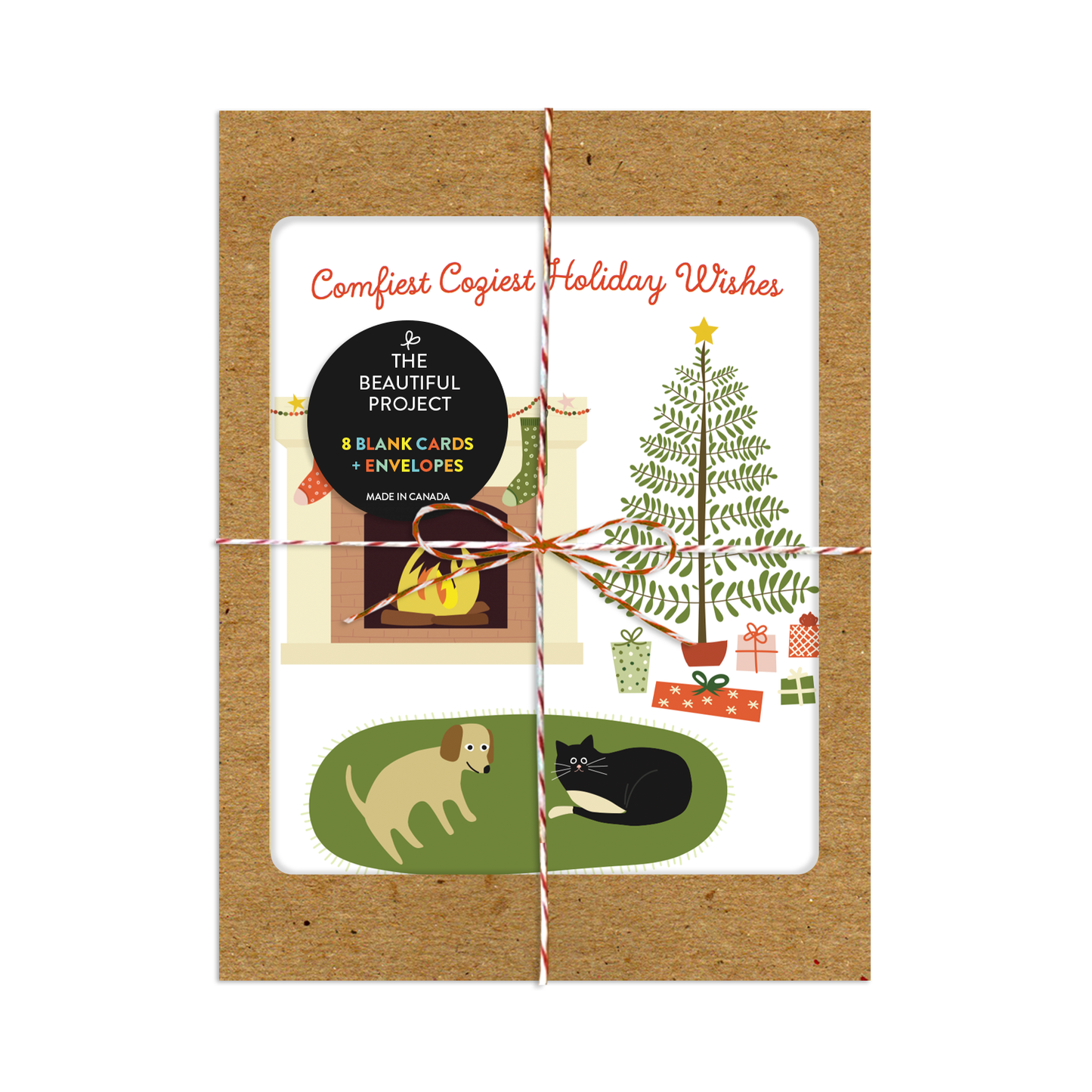 Comfiest Coziest Holiday Christmas Card