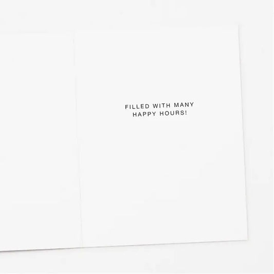 Top Shelf Birthday Card