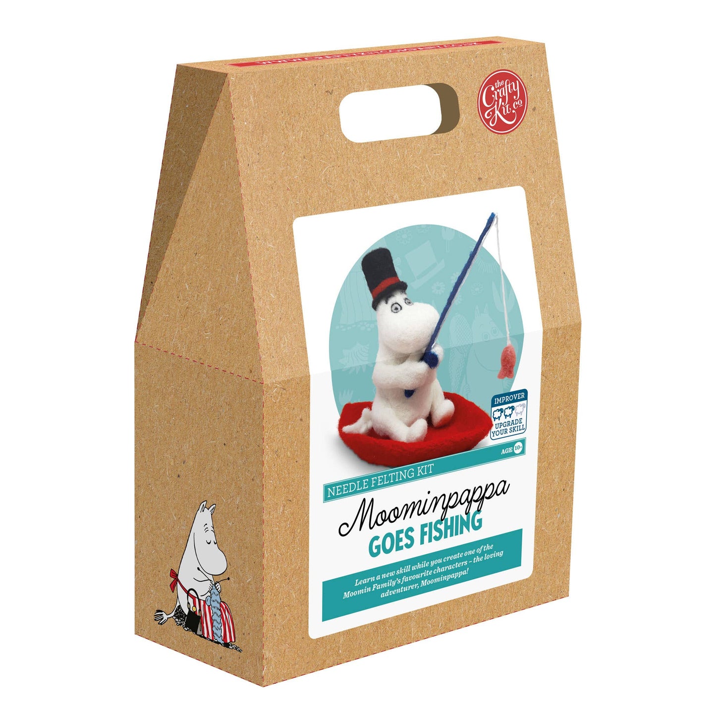 Moominpappa Goes Fishing Needle Felting Kit