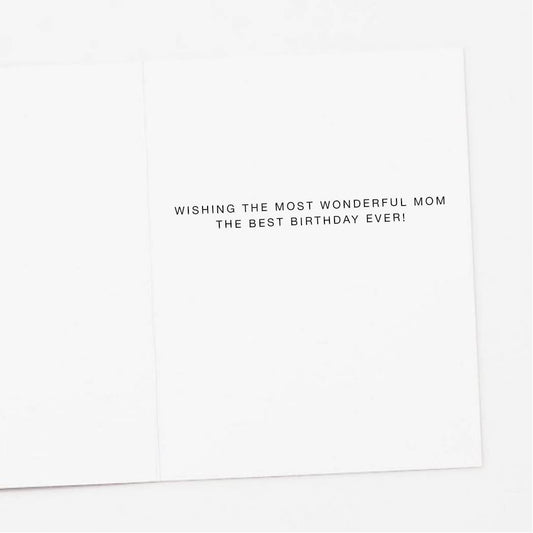 Flower Bouquet Mom Birthday Card