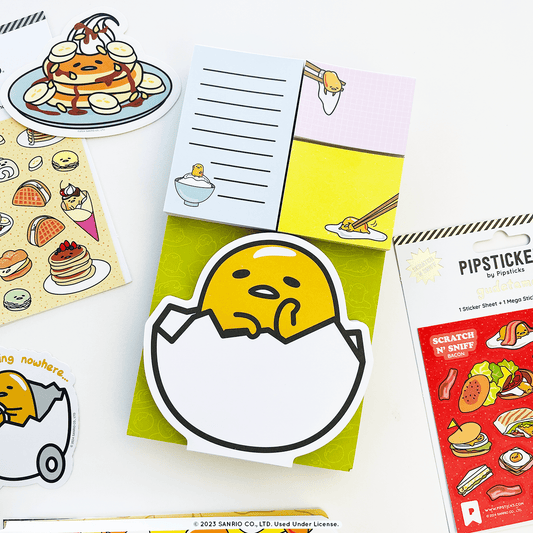 Gudetama Big Sigh Memo Pad Set