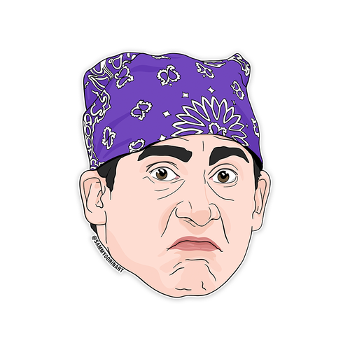 Prison Mike Sticker - Front & Company: Gift Store