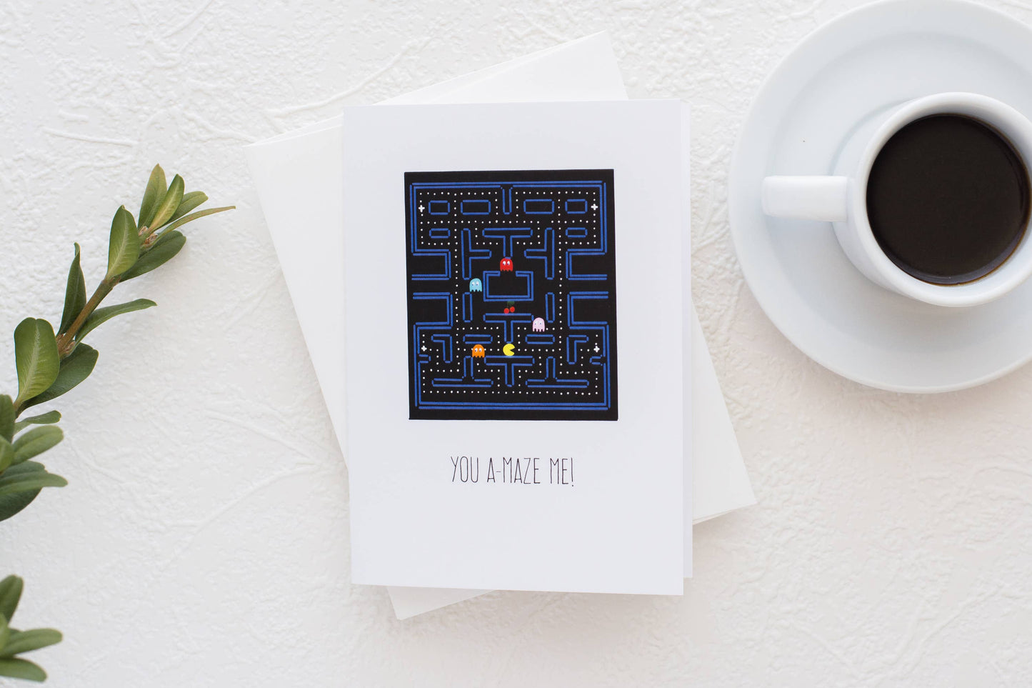 You A-maze Me Greeting Card