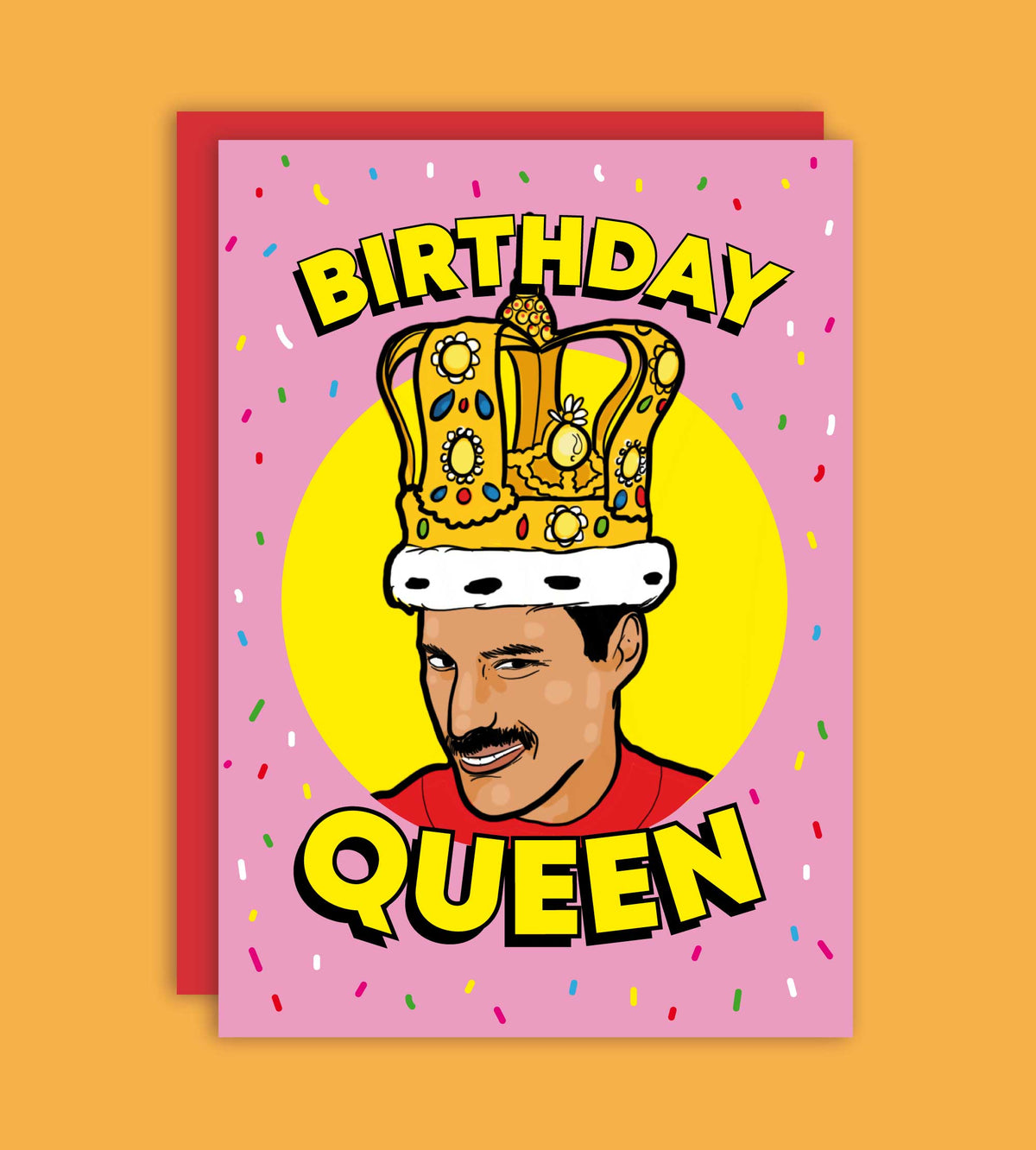 Birthday Queen Happy Birthday Greeting Card