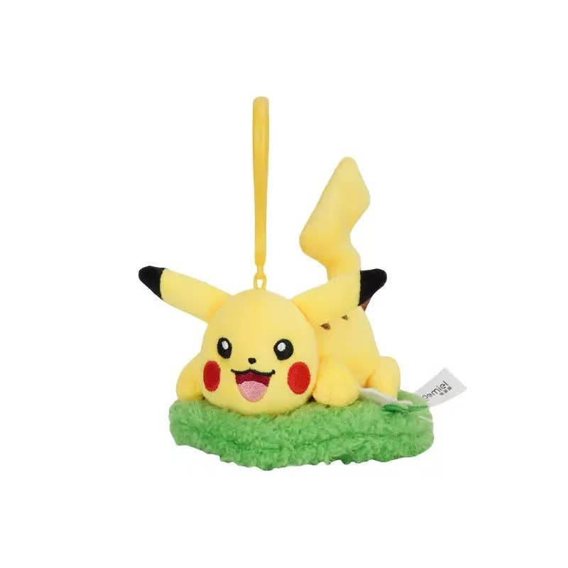 Pokemon plush fuzzy Keychain Bag Charm