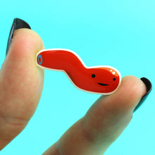 Load image into Gallery viewer, Appendix Lapel Pin - Feel it in Your Gut
