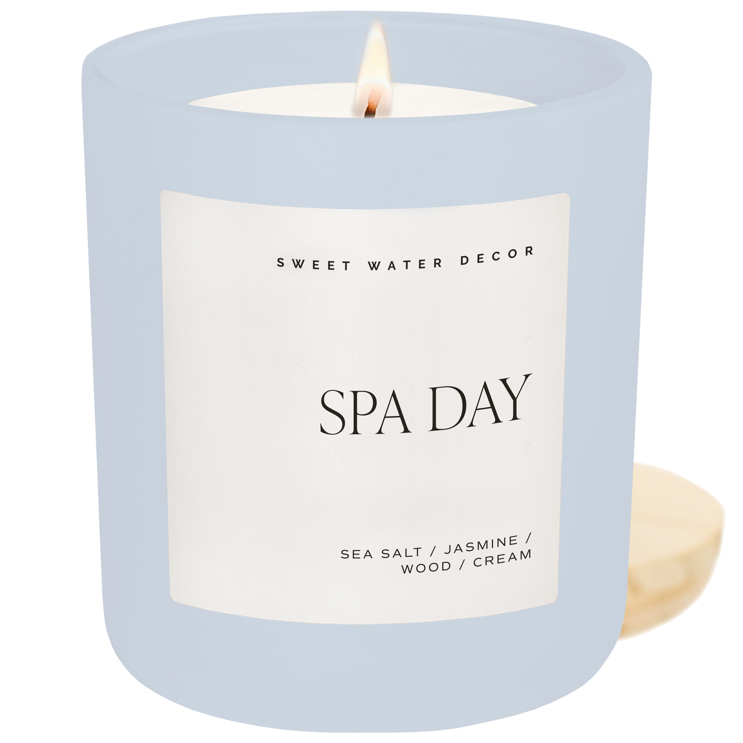 *NEW* Spa Day 15 oz Soy Candle, Matte Jar - Spring Decor