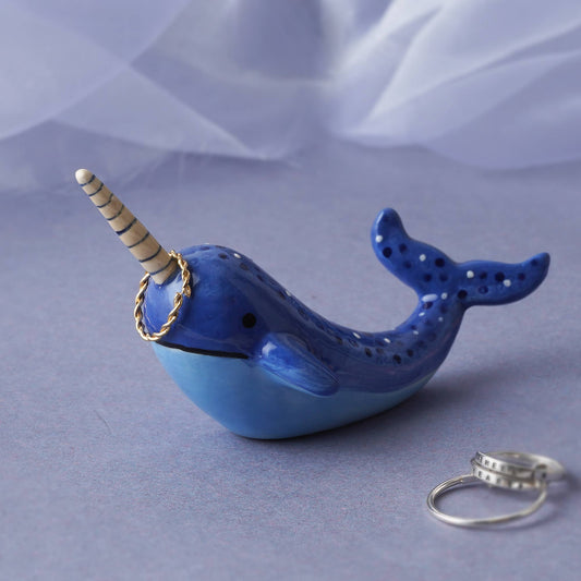 Noah The Narwhale Ring Holder