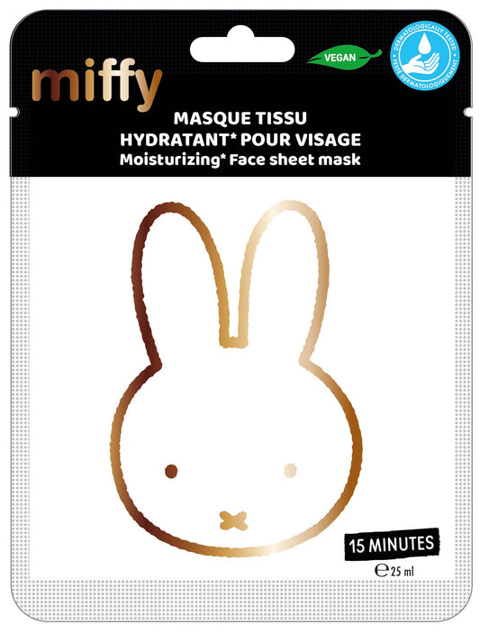 Miffy Moisturizing Fabric Face Mask