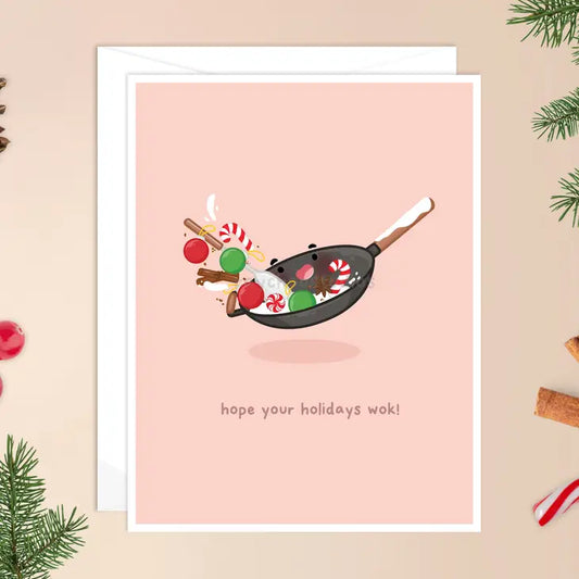 Hope Your Holidays Wok Xmas
