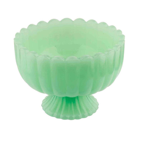 Jadeite Glass Collection Sundae Dish - Front & Company: Gift Store