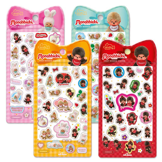 Limited Edition Monchhichi Candy Sticker Collection