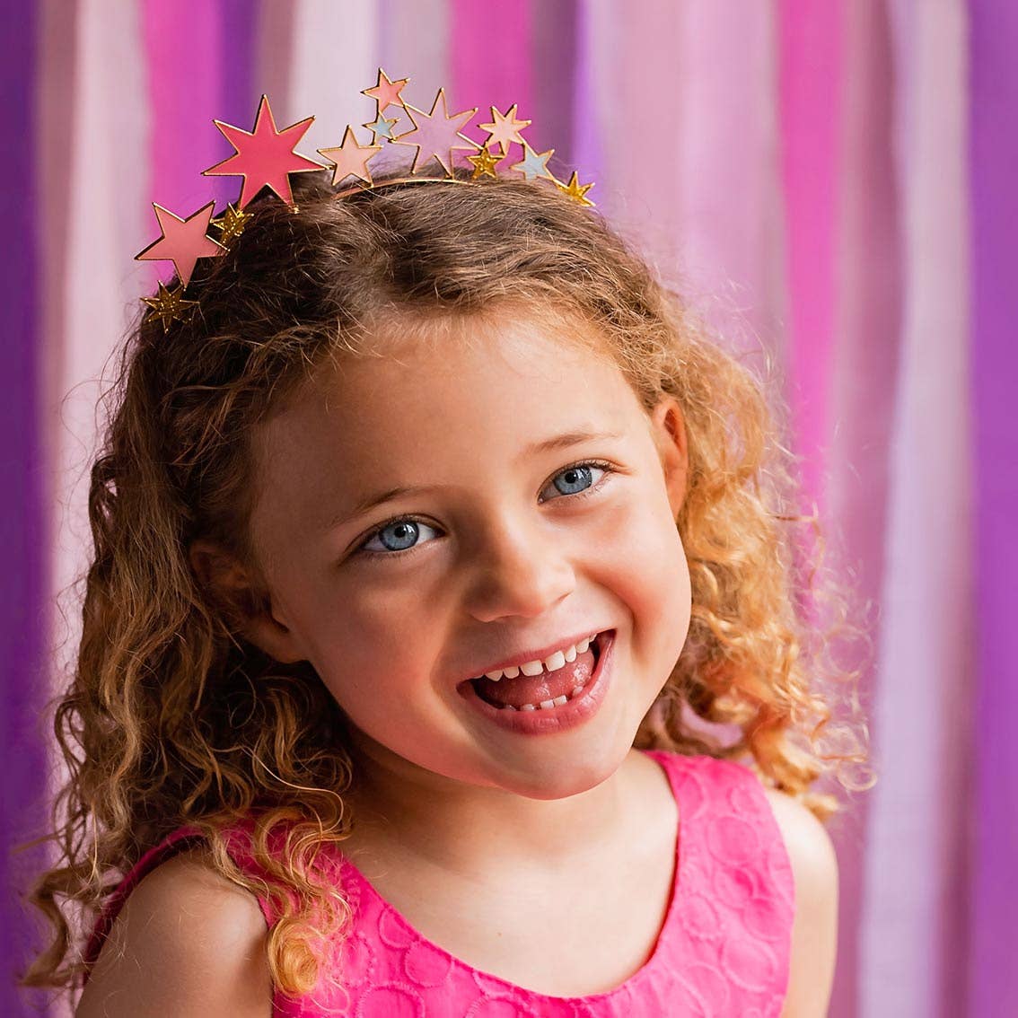 Rose Star Headband | Birthday Party Supplies |