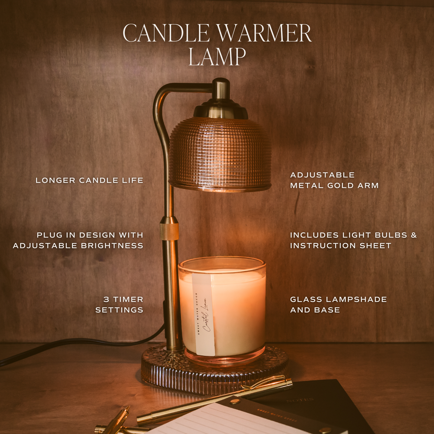 *NEW* Candle Lamp Warmer - Home Decor & Gifts