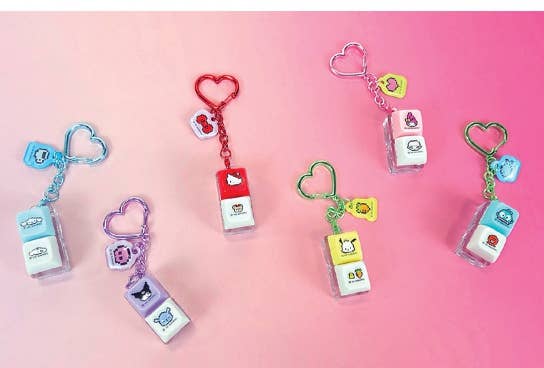 Sanrio LED Click Keycap Keyring – Light-Up Click Toy Charm
