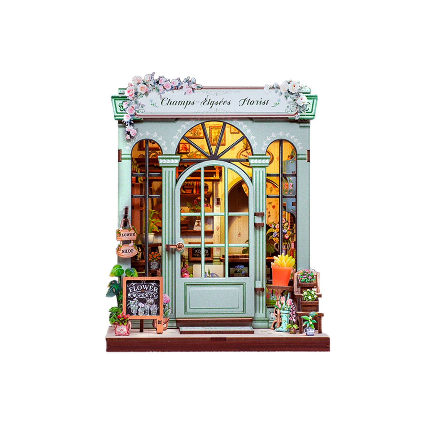 DIY Book Nook Kit: Champs-Élysées Florist