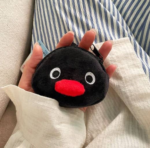 Pingu & Pinga Mini Plush Pouch Keychain