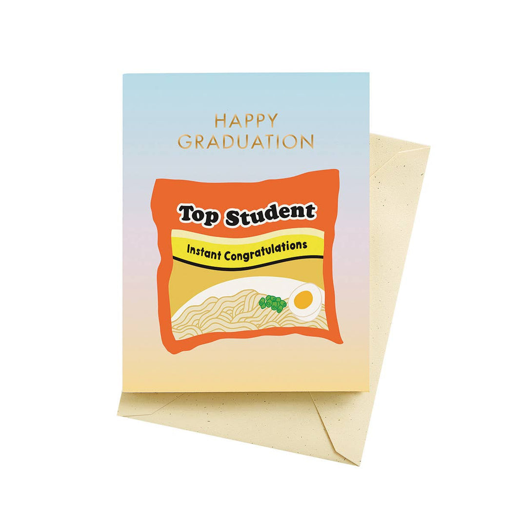 Ramen Graduation Cards