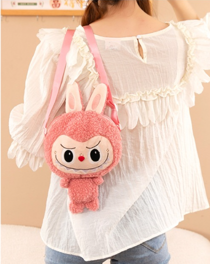 Cute labubu Coin Purse crossbody Bag for kids