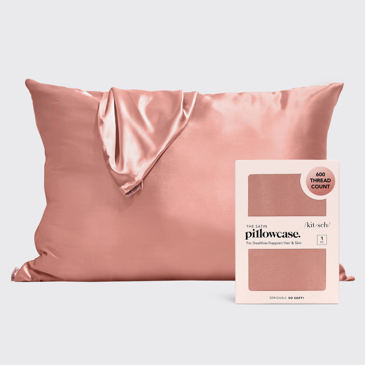 Satin Pillowcase Standard - Terracotta