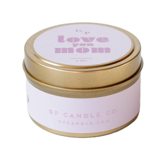 Love You Mom Just Because 4 oz. Candle Tin