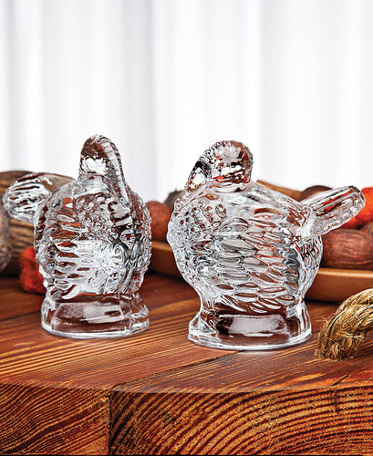 Harvest Turkey Salt & Pepper Shakers - Fall Decor - Front & Company: Gift Store