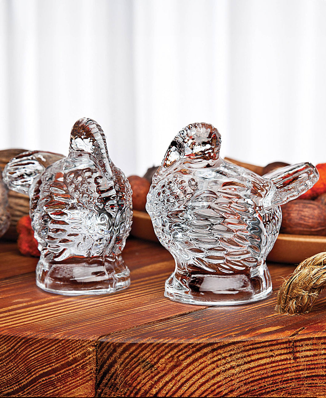 Harvest Turkey Salt & Pepper Shakers - Fall Decor