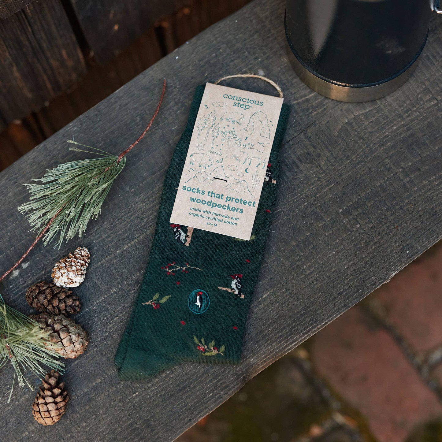 Socks that Protect Woodpeckers | Outdoorsy Gifts