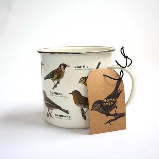 Enamel Mug - Birds