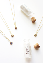 Load image into Gallery viewer, Birthstone Necklace in Bottle
