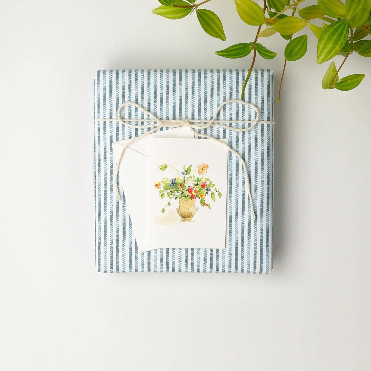 Bouquet mini enclosure notecard