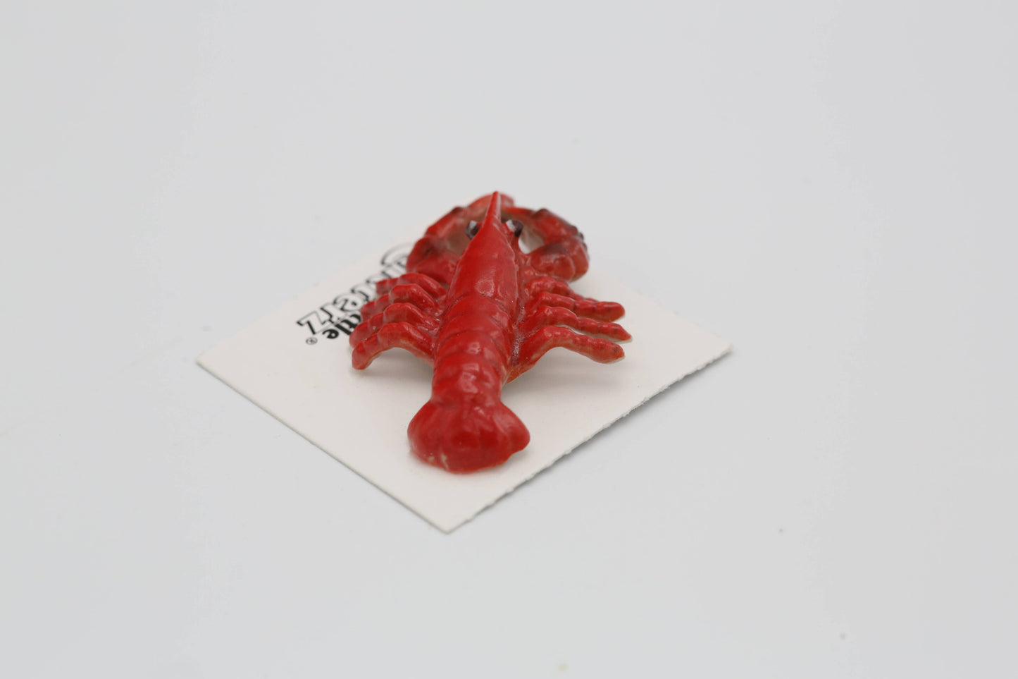 Pincer Red Lobster Porcelain Miniature