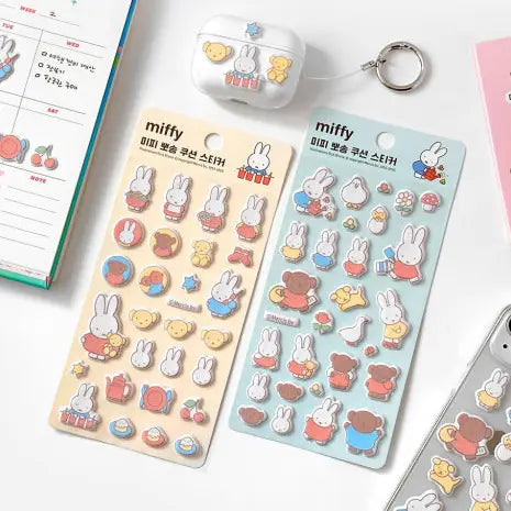 Miffy Puffy Cushion Deco Stickers - Random