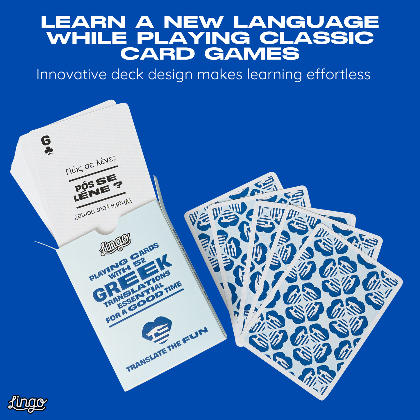 Greek Travel Playing Cards