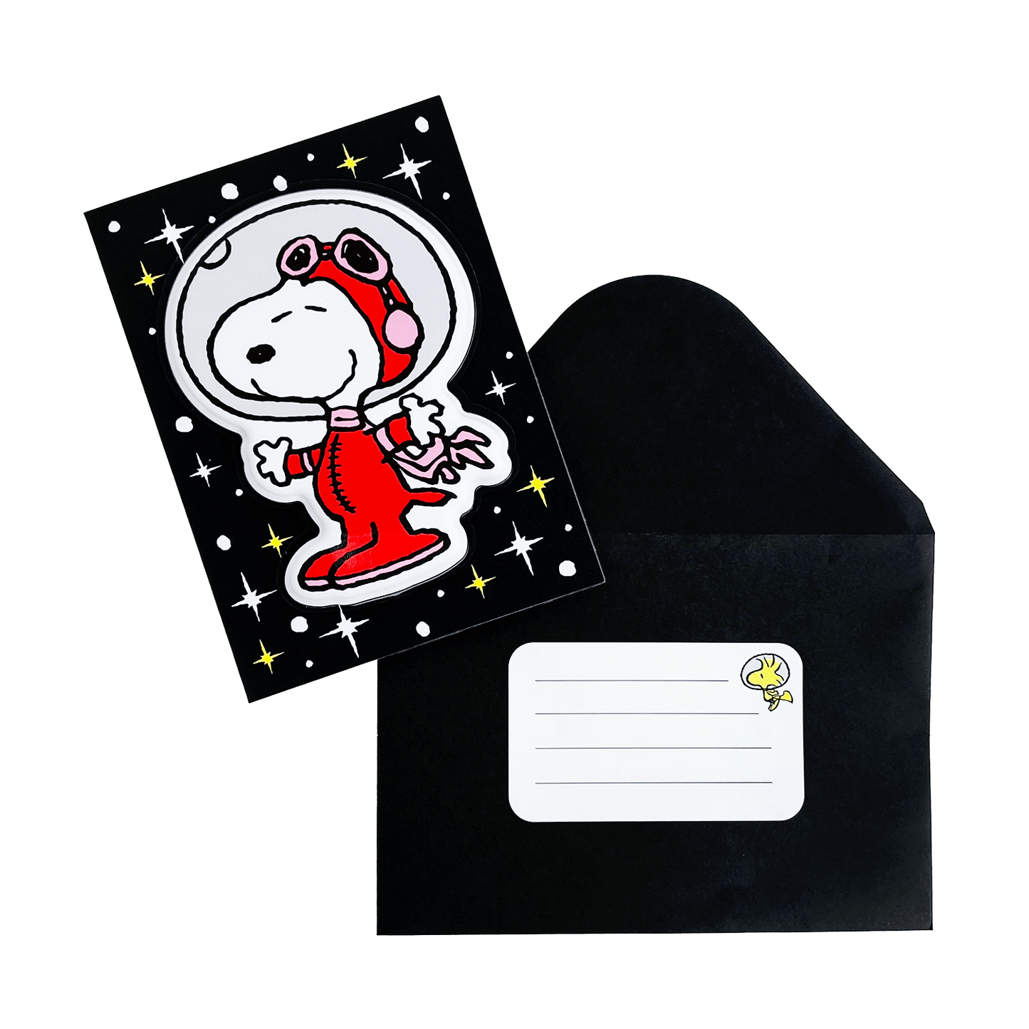 Astronaut Snoopy BP Greeting Card