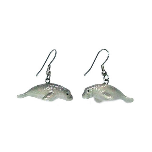 Manatee Earrings