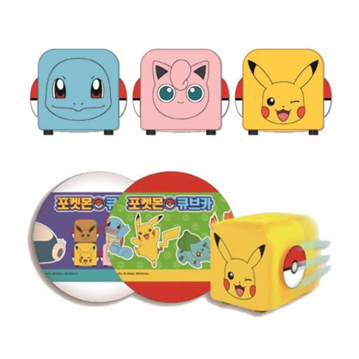 Pokemon Cube Pull-back Car Random Blind Capsule Toy