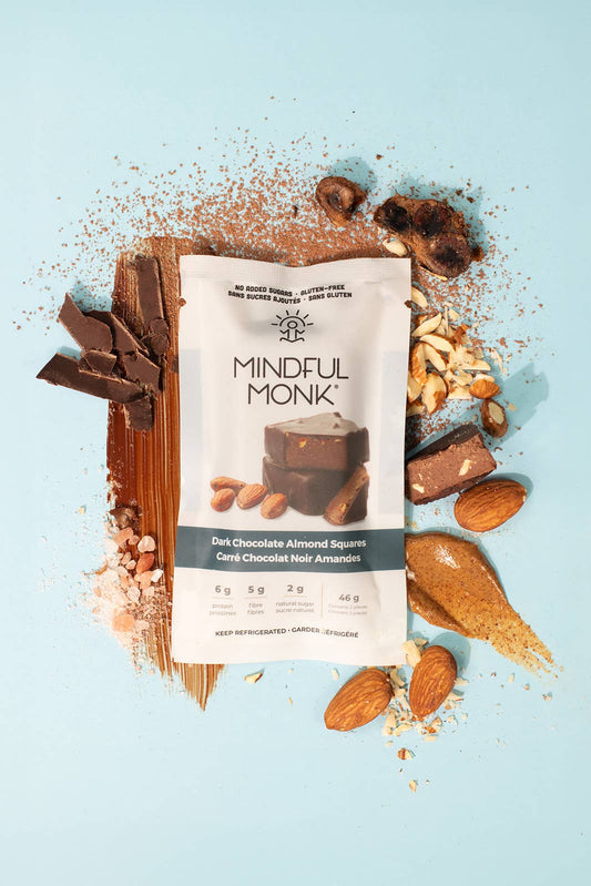 Dark Chocolate Almond Squares