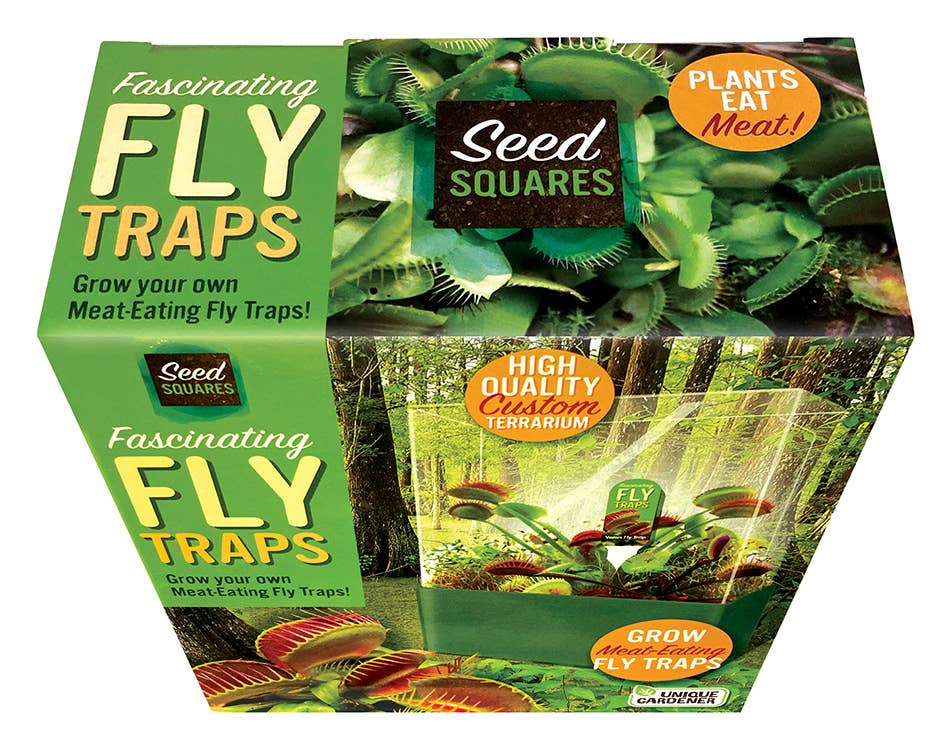 Fascinating Flytraps Seed Square Terrarium