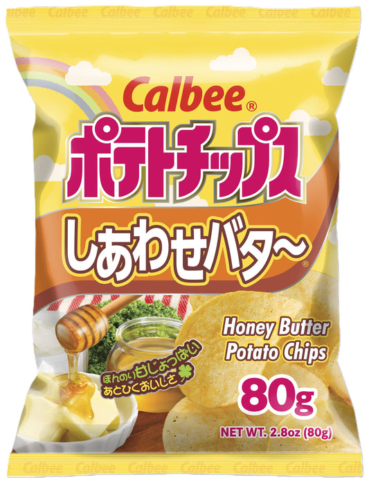 Calbee Honey Butter Potato Chips 2.8oz