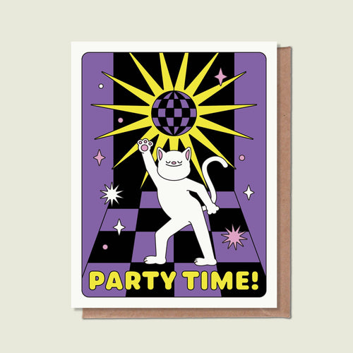 Party Time Greeting Card - Front & Company: Gift Store