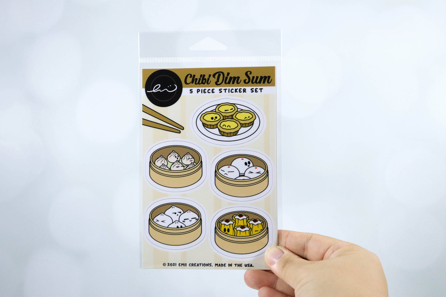 Dim Sum Sticker Sheet
