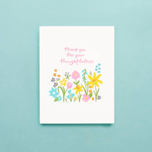 Load image into Gallery viewer, Thoughtfulness - Letterpress Greeting Card
