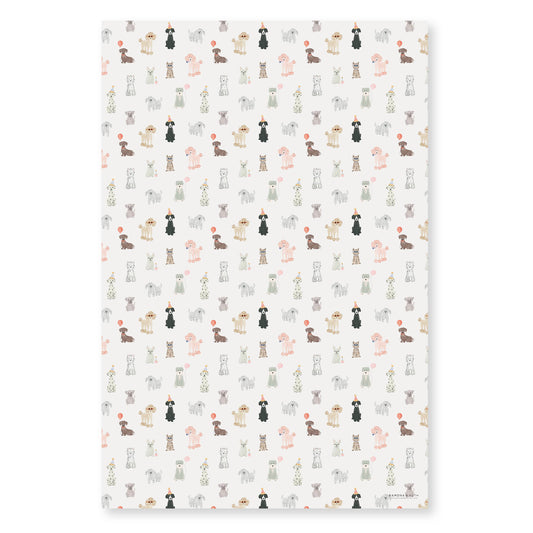 Dog Party Gift Wrap | Roll