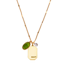 Load image into Gallery viewer, August Birthstone Necklace | Birthday Jewelry
