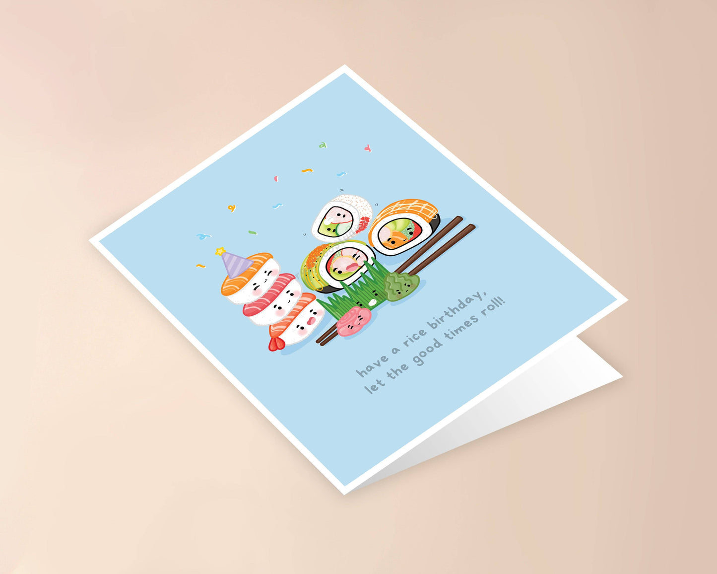 Have a Rice Birthday, Let the Good Times Roll Birthday Card